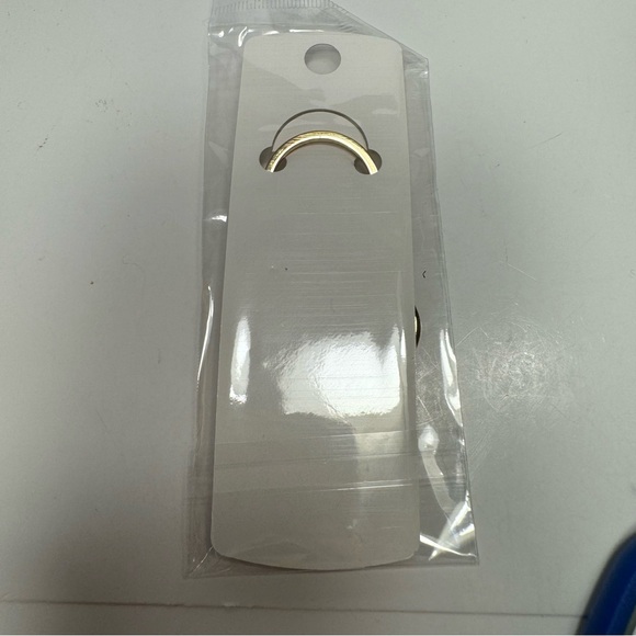 NWT. Blue rhinestone bag purse key chain or bag charm. Gold tone lobster claw - Picture 5 of 5